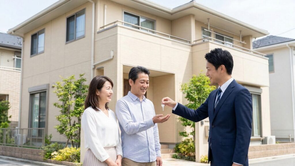 不動産会社の選び方が売却成功のカギ。信頼できるパートナーを見つけ、満足のいく不動産売却を完了させた夫婦。